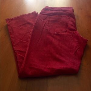 Red Colwater Creek Jeans.